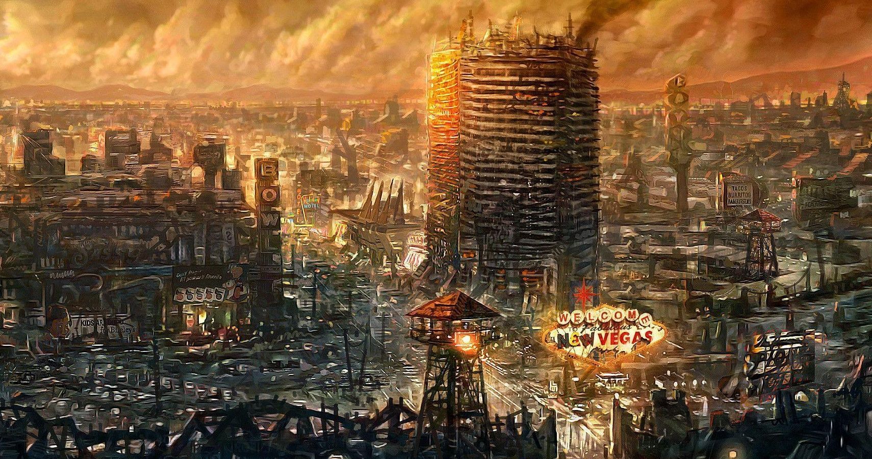 10 Amazing Pieces Of Fallout New Vegas Concept Art