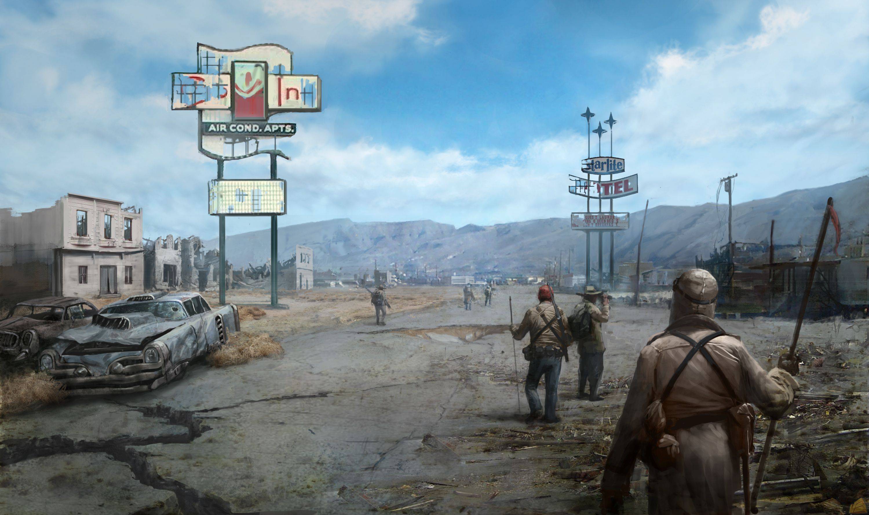 10 Amazing Pieces Of Fallout New Vegas Concept Art 10 Amazing Pieces Of Fallout New Vegas Concept Art