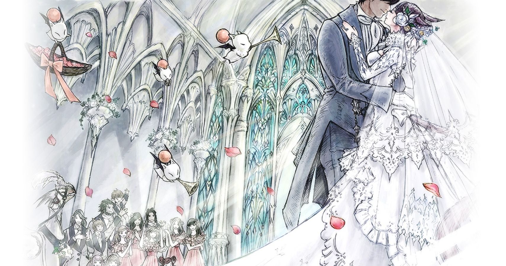 The Next Final Fantasy XIV Patch Will Let Grooms Walk Down The Aisle In A Wedding Dress