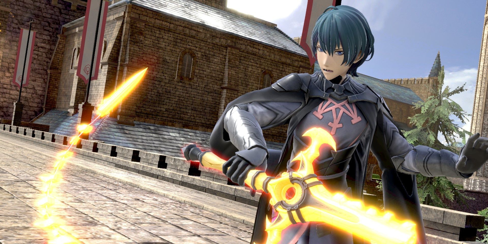 Fire Emblem Three Houses Byleth from Super Smash Bros Ultimate
