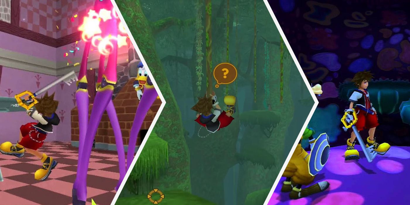 Kingdom Hearts I: Every World From Worst To Best, Ranked - TheGamer