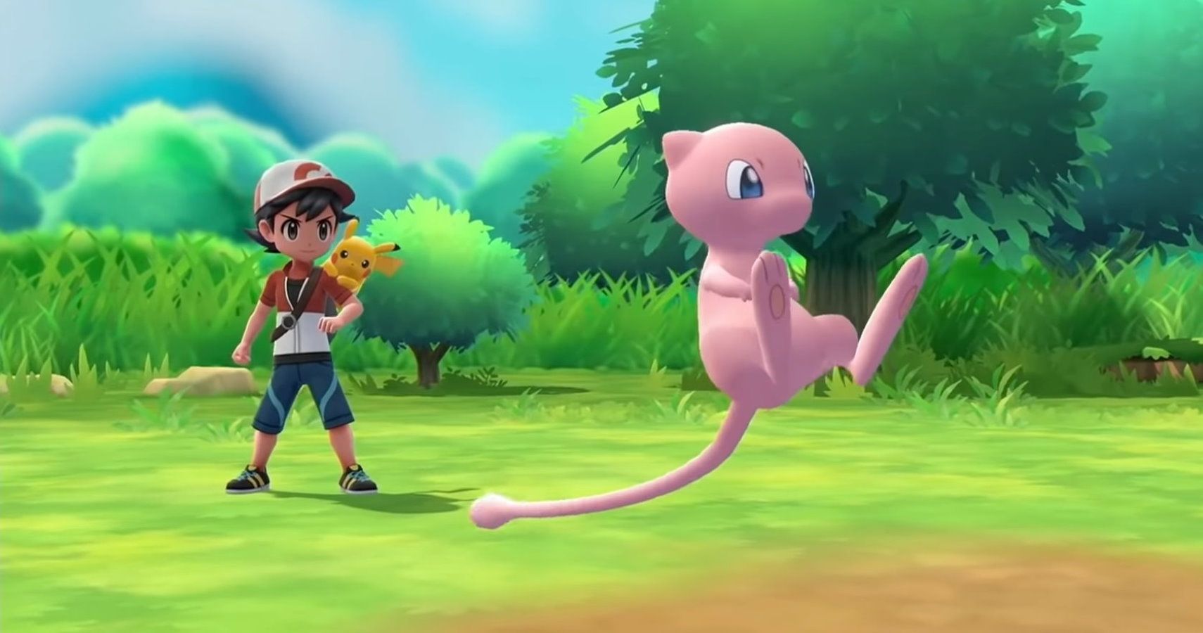 Mew in Lets Go