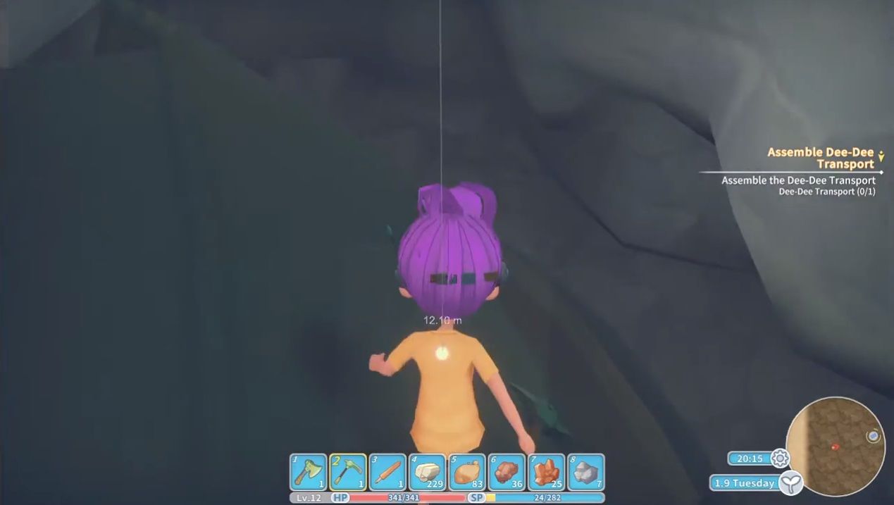 My Time At Portia finding a secret room in the ruins