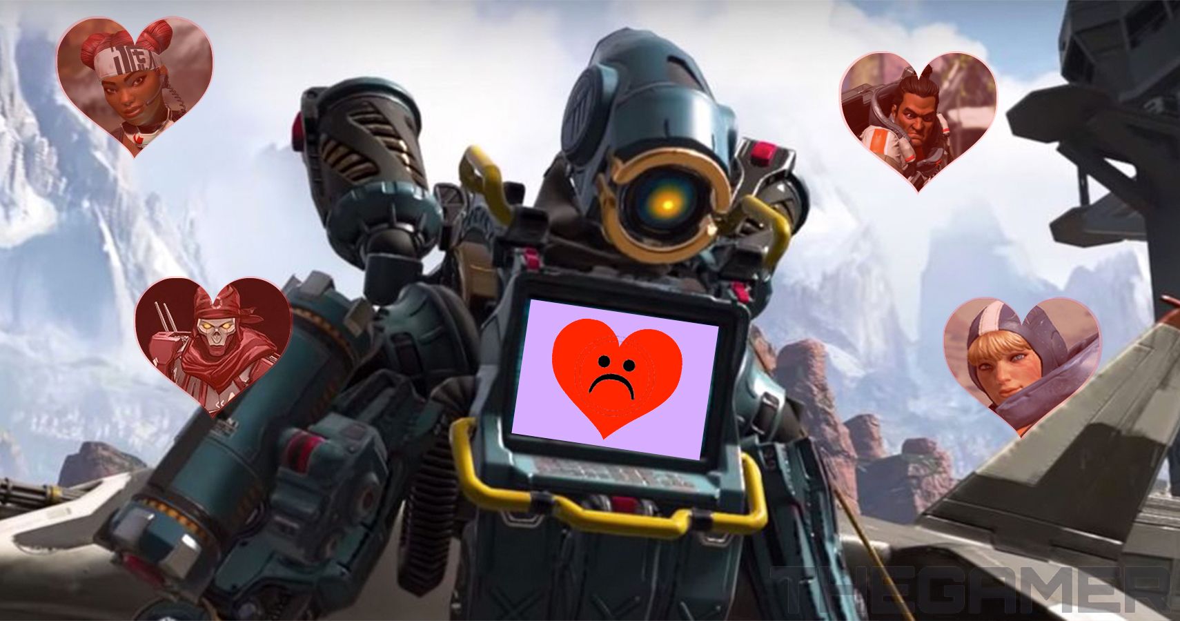 A sad Pathfinder dreams about finding a Duos Mode partner in Apex Legends.