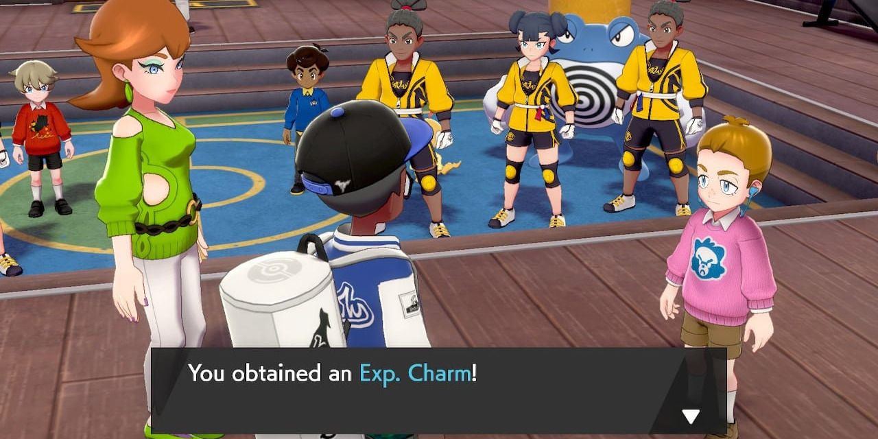 Pokemon SwSh Isle of Armor Obtaining EXP Charm