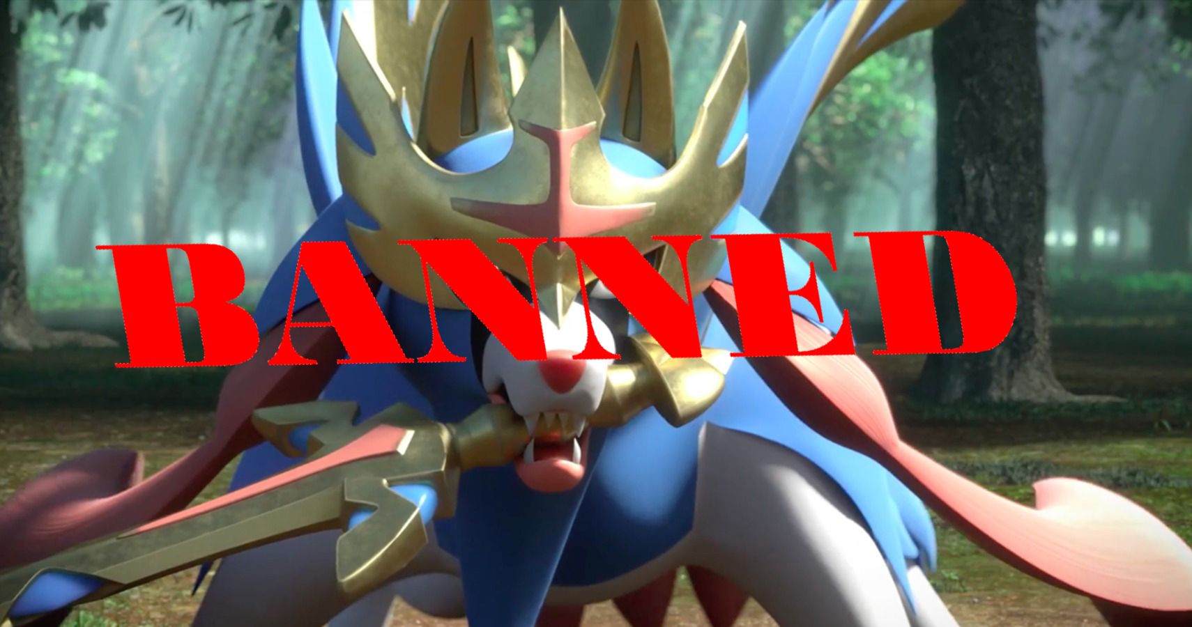 Pokemon Sword &amp; Shield Banned Cover