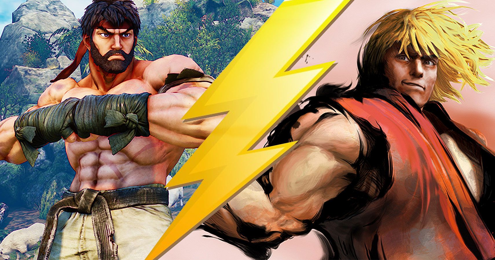 Street Fighter Ryu vs Ken