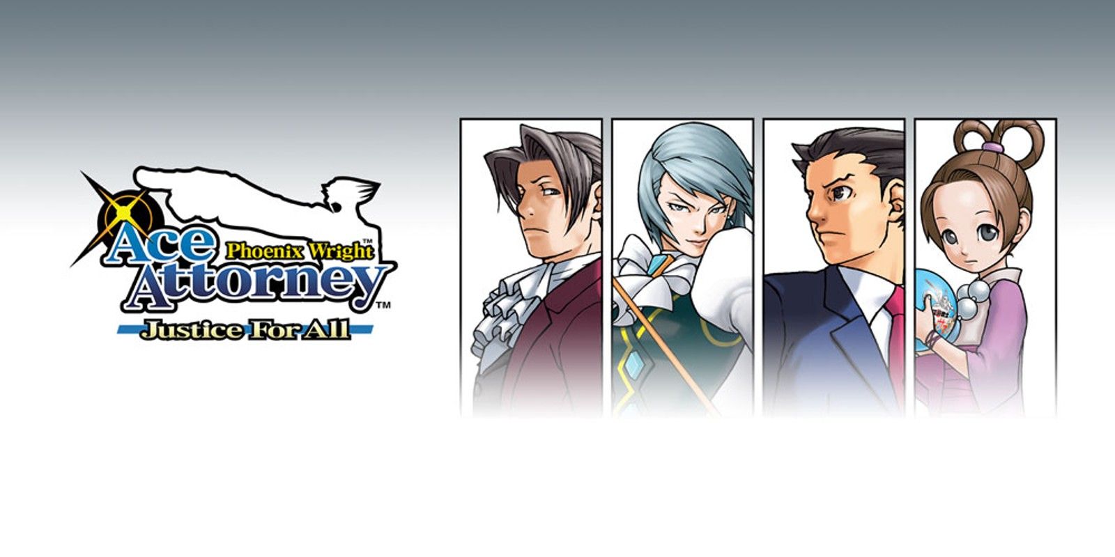 Ace Attorney Justice For All promo art