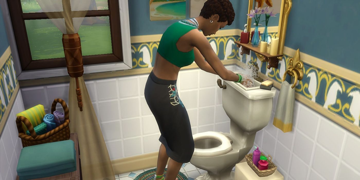 The Sims 4 Squat Toilet Mod