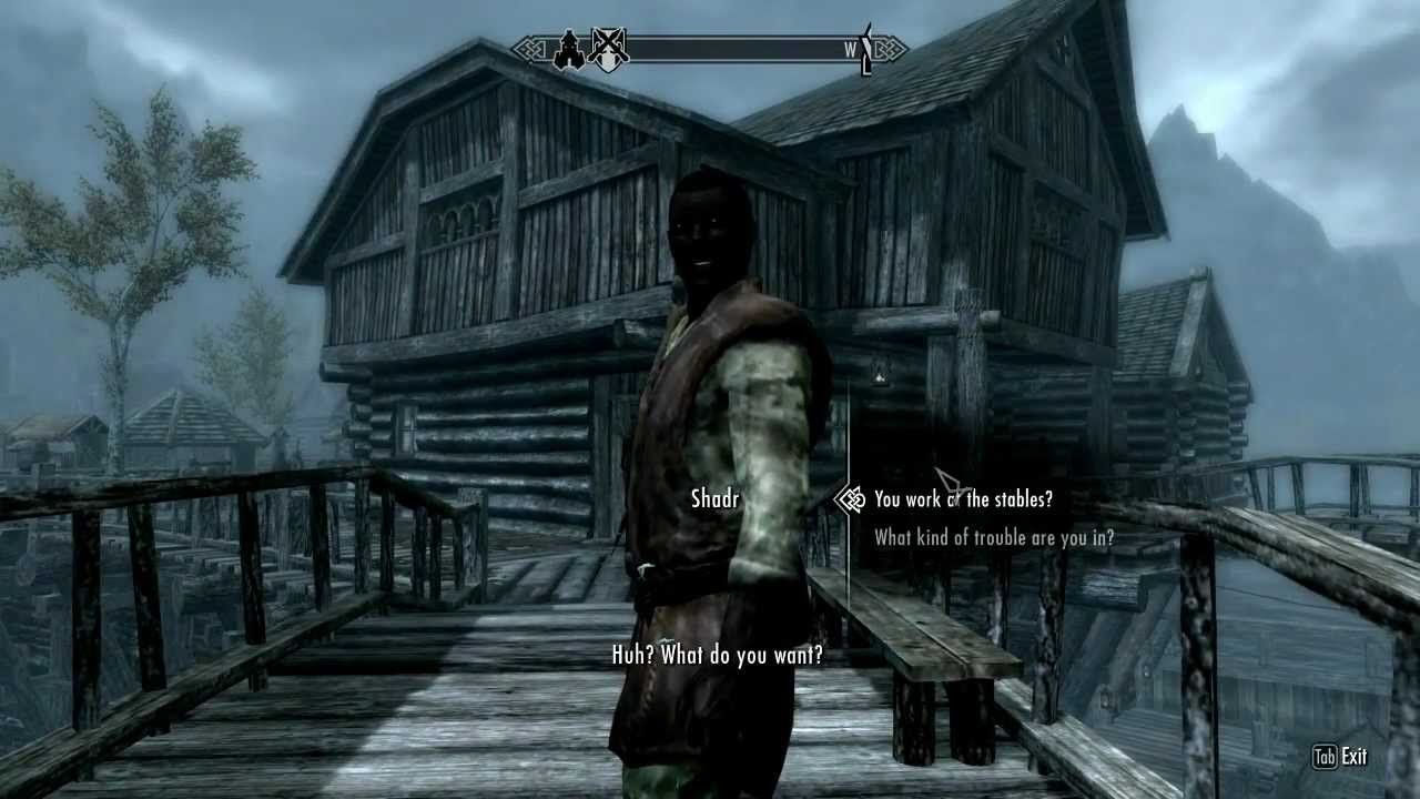 Skyrim Gu A Paso A Paso Sobre C Mo Convertirse En Thane De Riften   Skyrim Shadr 