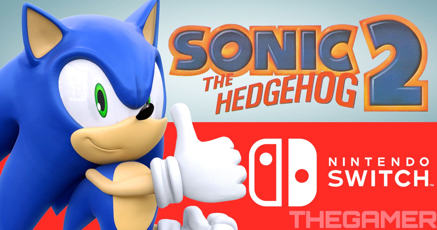 Sonic Frontiers Nintendo Switch and Sonic The Hedgehog 2 Movie