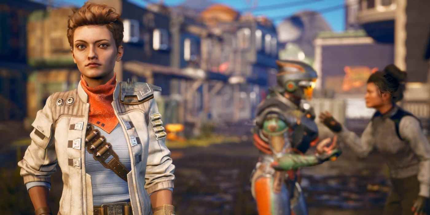 Elli in the outer worlds trailer