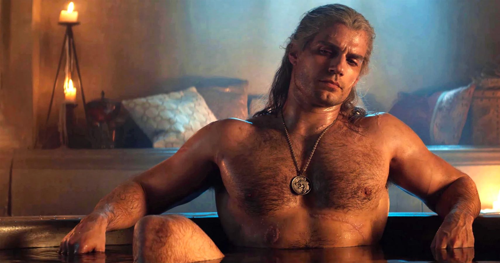 Henry Cavill Admits He Tried To Put His Feet Up For Netflix Witcher Bathtub Scene