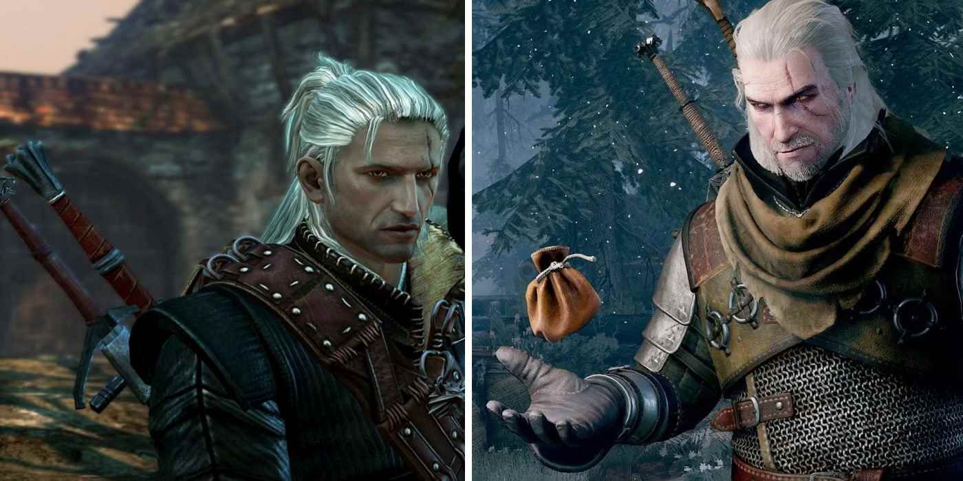 The Witcher 1 Vs The Witcher 2 - Assassins of Kings Vs The Witcher 3 - Wild  Hunt