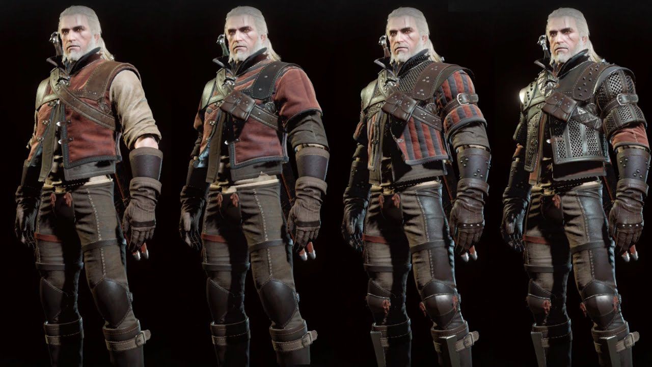 The Witcher 3 Geralt Wolf school witcher gear upgrade enhanced superior mastercrafted