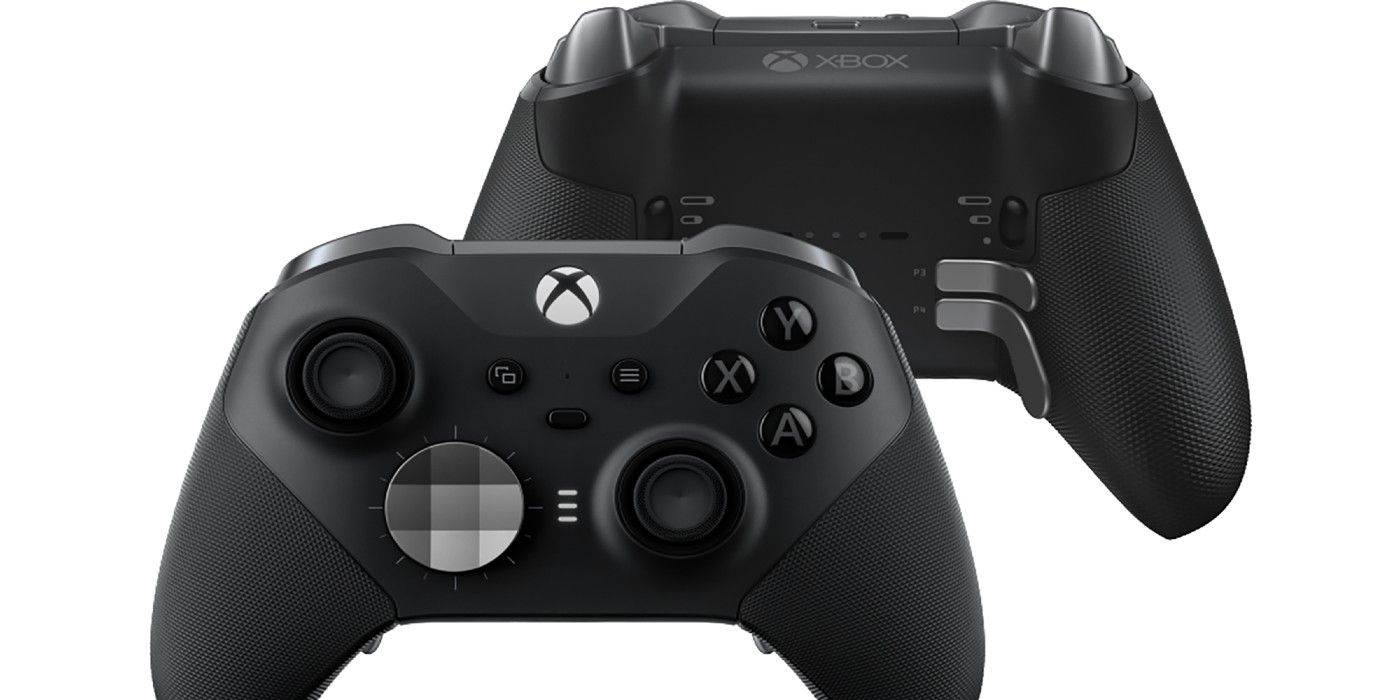 Xbox One Elite Controller Series 2 front and back