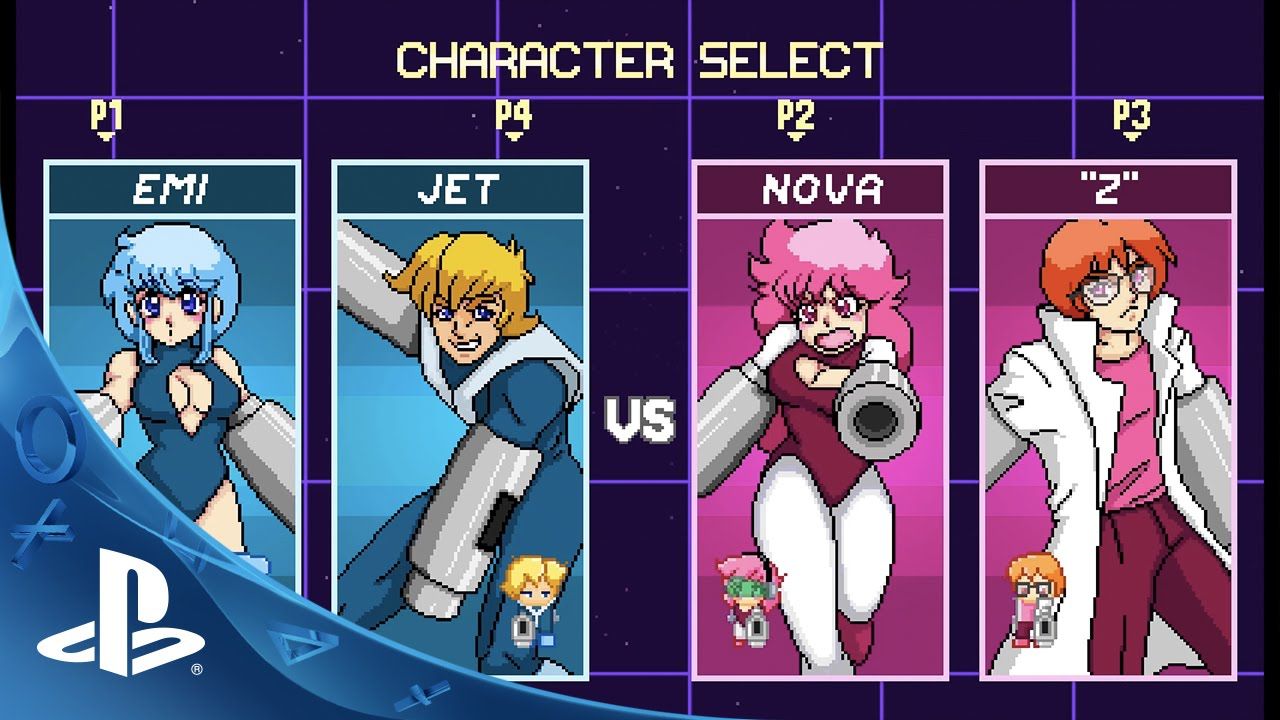 Character select screen from Capsule Force