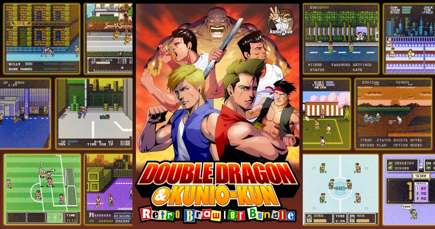 Double Dragon and Kunio-kun: Retro Brawler Bundle (PS4) Review – ZTGD