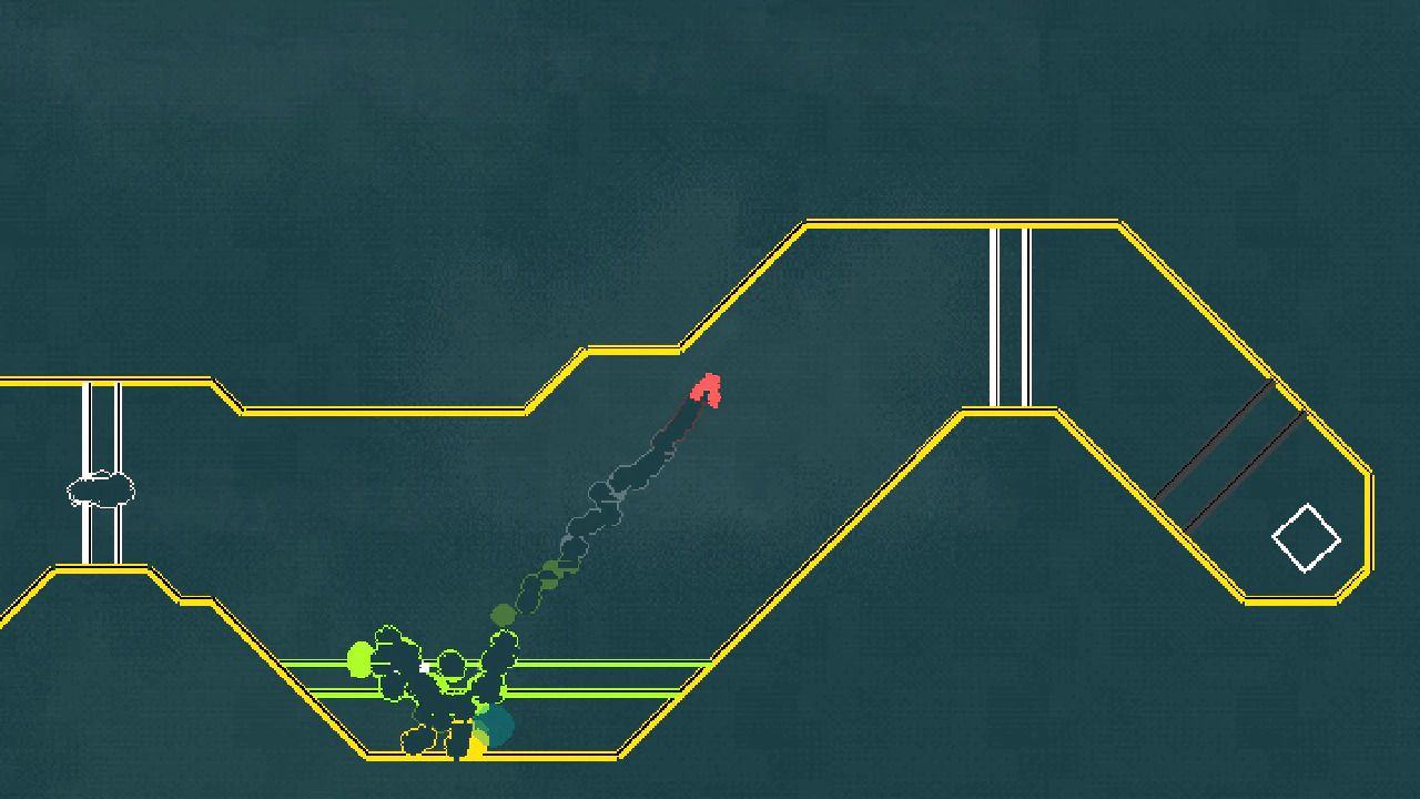 Gamplay screenshot from Flywrench