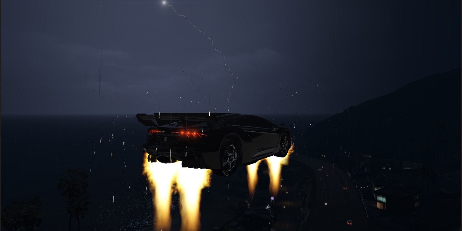 Vehicles Jetpack mod for Grand Theft Auto V