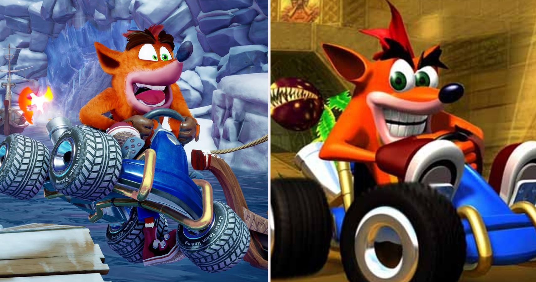 10 Differences Only True Fans Noticed Between Crash Racing Nitro-Fueled & The Game