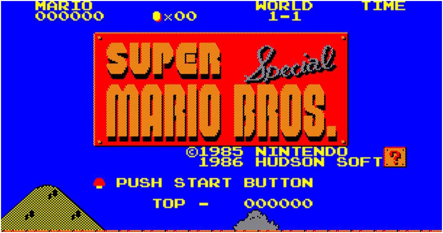 Super Mario Bros 1 (1985) [NES] 