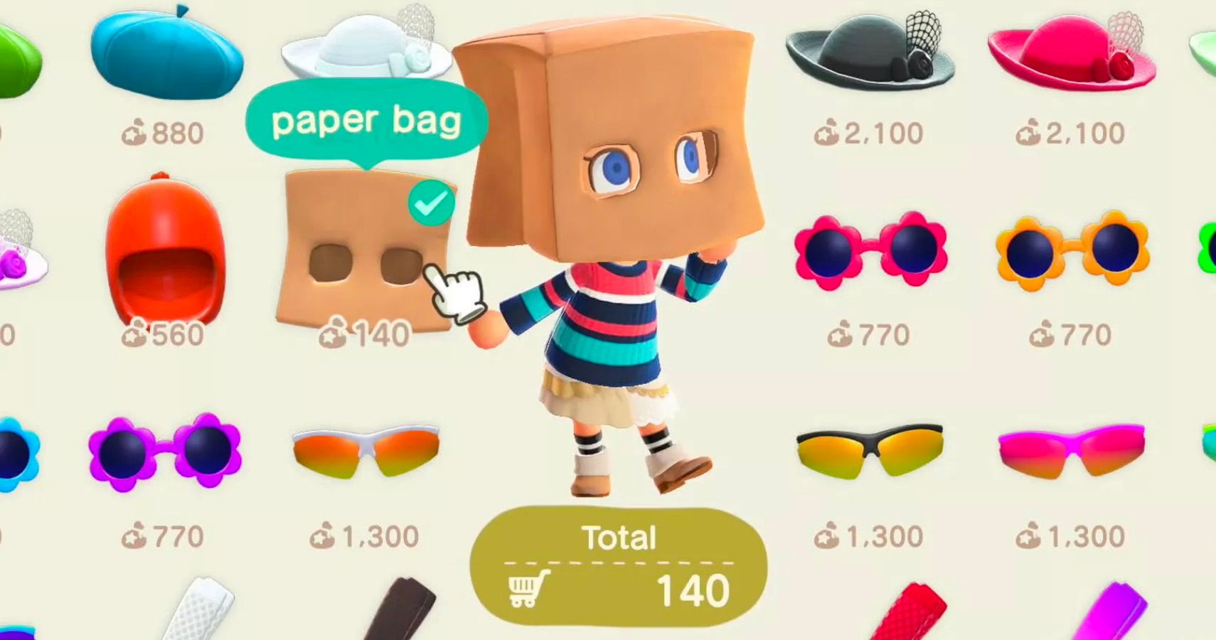 Animal Crossing New Horizons Best Item Is A Paper Bag Prove Us Wrong - roblox paper bag