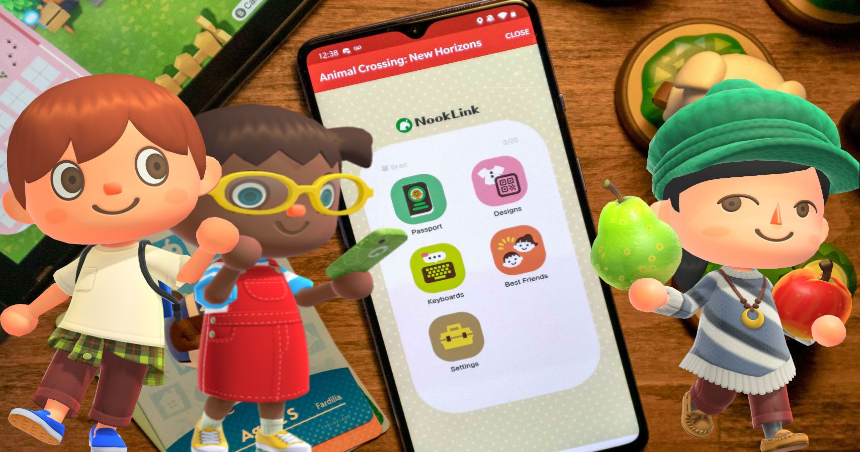 animal crossing text app