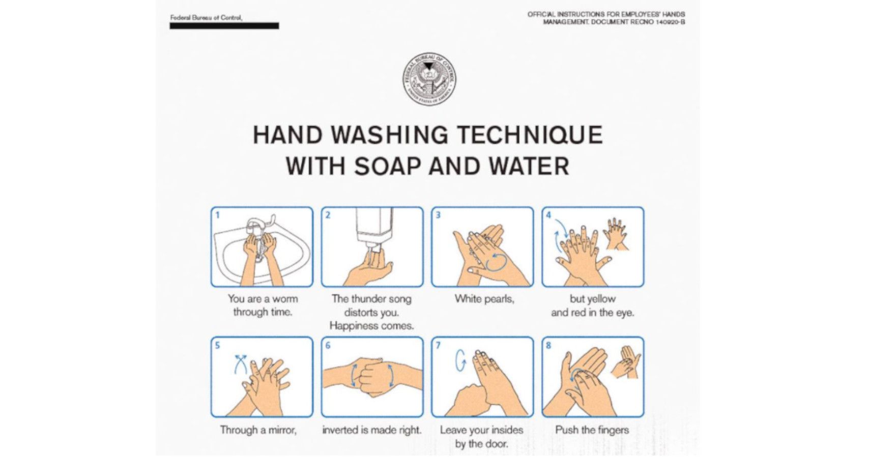 Control Offers Advice On How To Properly Wash Your Hands