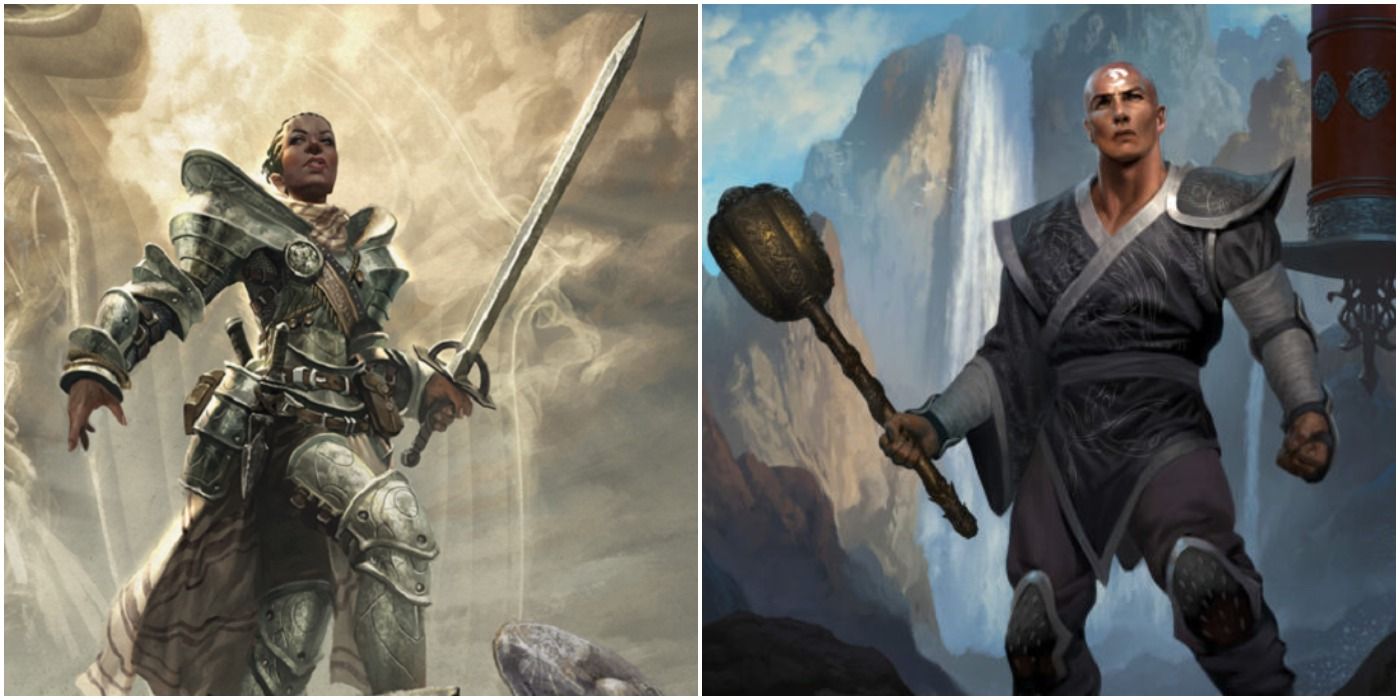 Dungeons & Dragons split image artwork