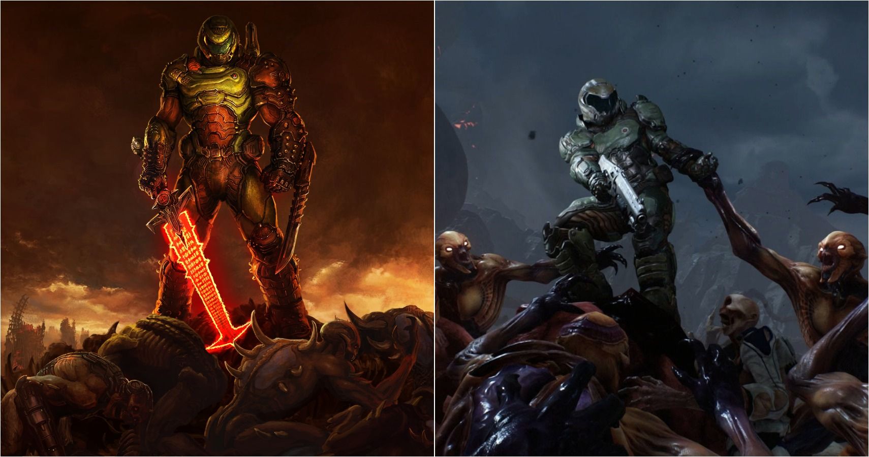 doom eternal vs doom 2