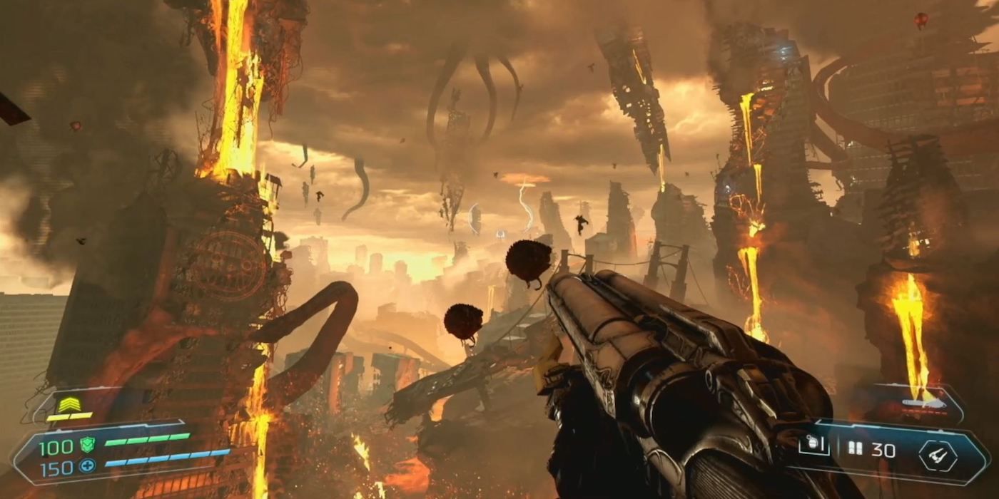 Doom eternal super shot gun gameplay trailer