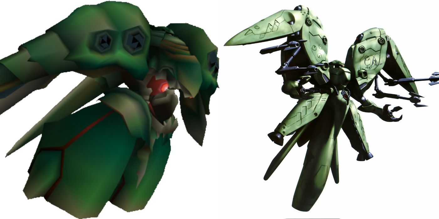 Emerald Weapon Gundam Final Fantasy VII