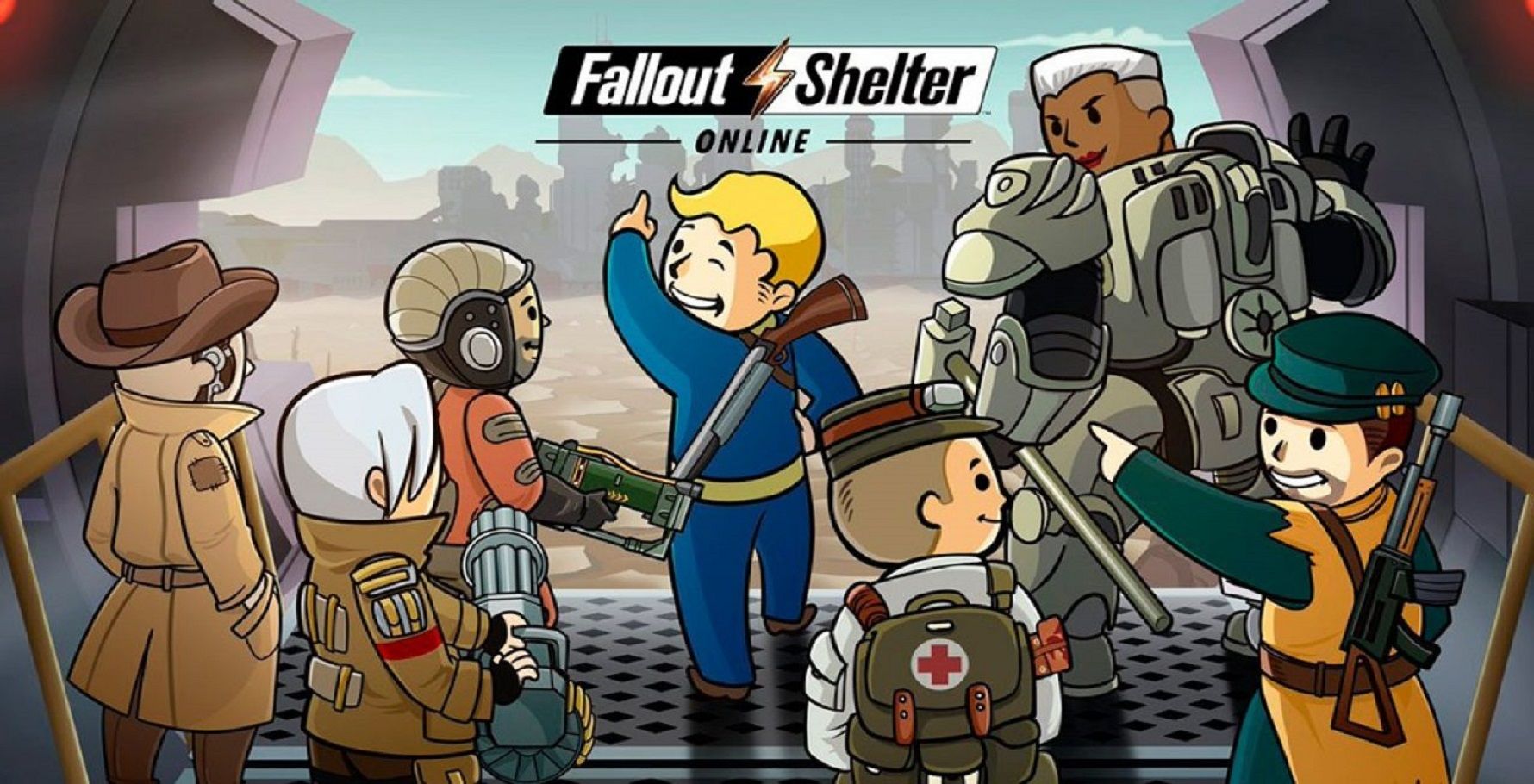 Fallout Shelter Online promotional image