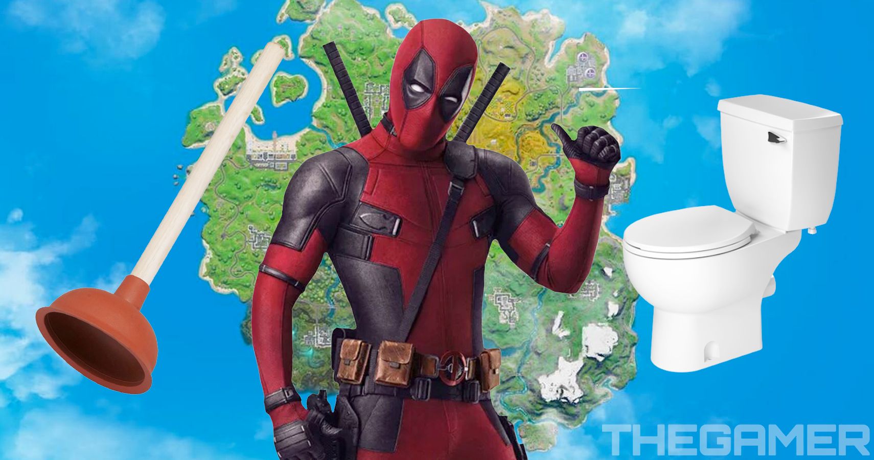 Fortnite Where To Find Deadpools Plunger & Which Toilets To Destroy
