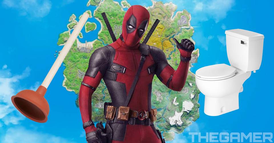 Fortnite Where To Find Deadpool S Plunger Which Toilets To Destroy