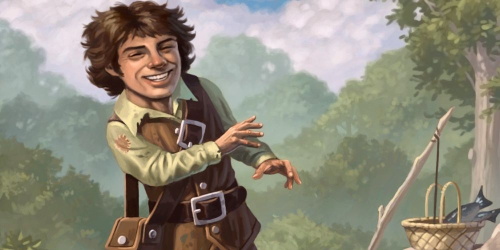 Halfling art via Wizards of the Coast.