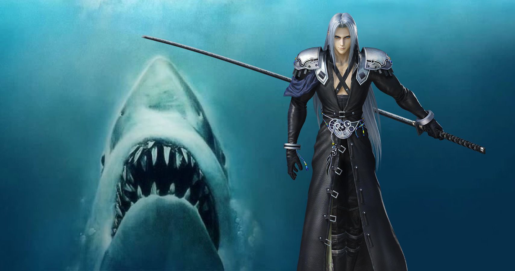 Jaws Sephiroth Final Fantasy VII Cover