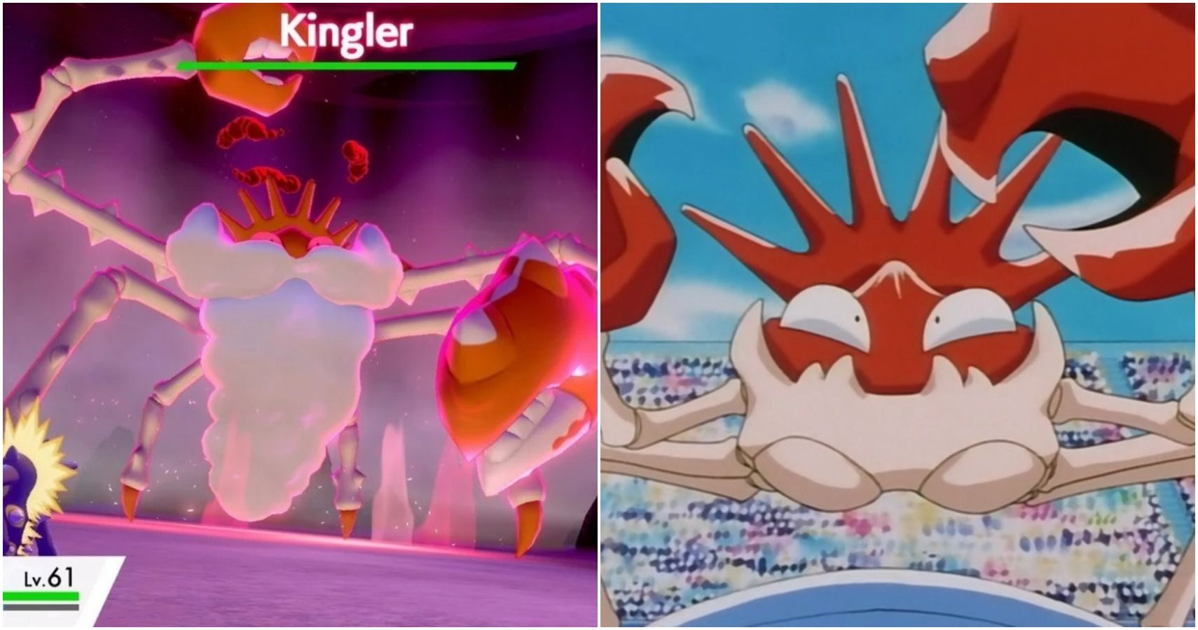 Pokémon Sword & Shield How To Find & Evolve Krabby Into Kingler