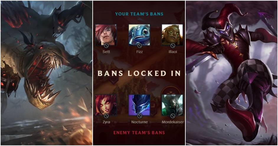 League Of Legends The 15 Most Banned Champions Ever According To Op Gg