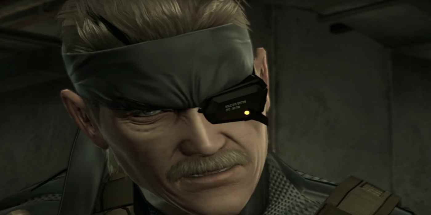 Metal Gear Solid 4 Old Solid Snake