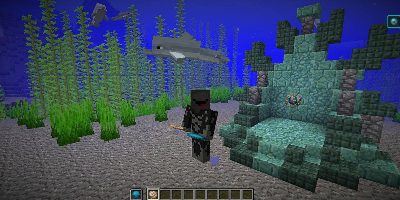Minecraft How To Take Down An Ocean Monument