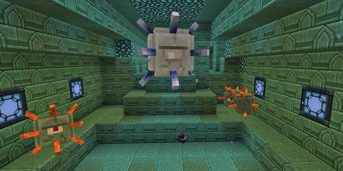 Minecraft How To Take Down An Ocean Monument Minecraft How To Take Down An Ocean Monument