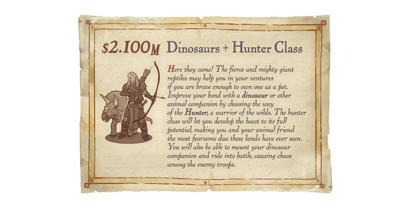 Pathfinder Hunter Dinosaur