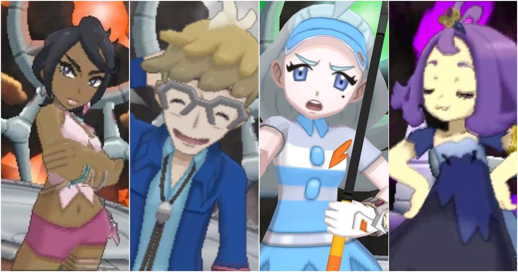 pokemon sun and moon elite four