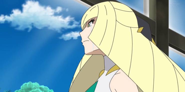 Lusamine Anime : These sun & moon characters sure loves weird haircuts