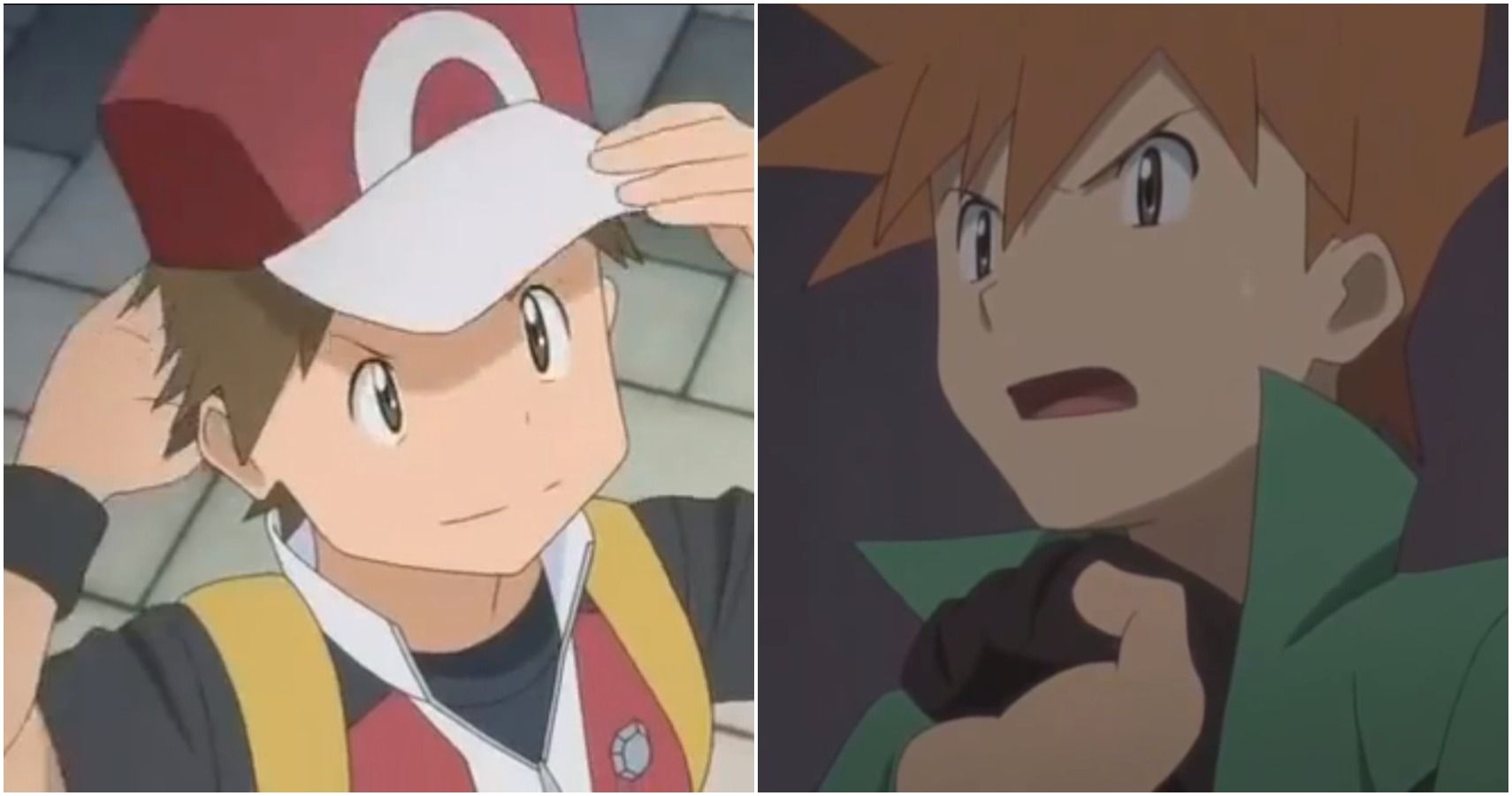 Pokemon Characters Battle: Ash Vs Red (Pokemon Anime Vs Pokémon Origins) 