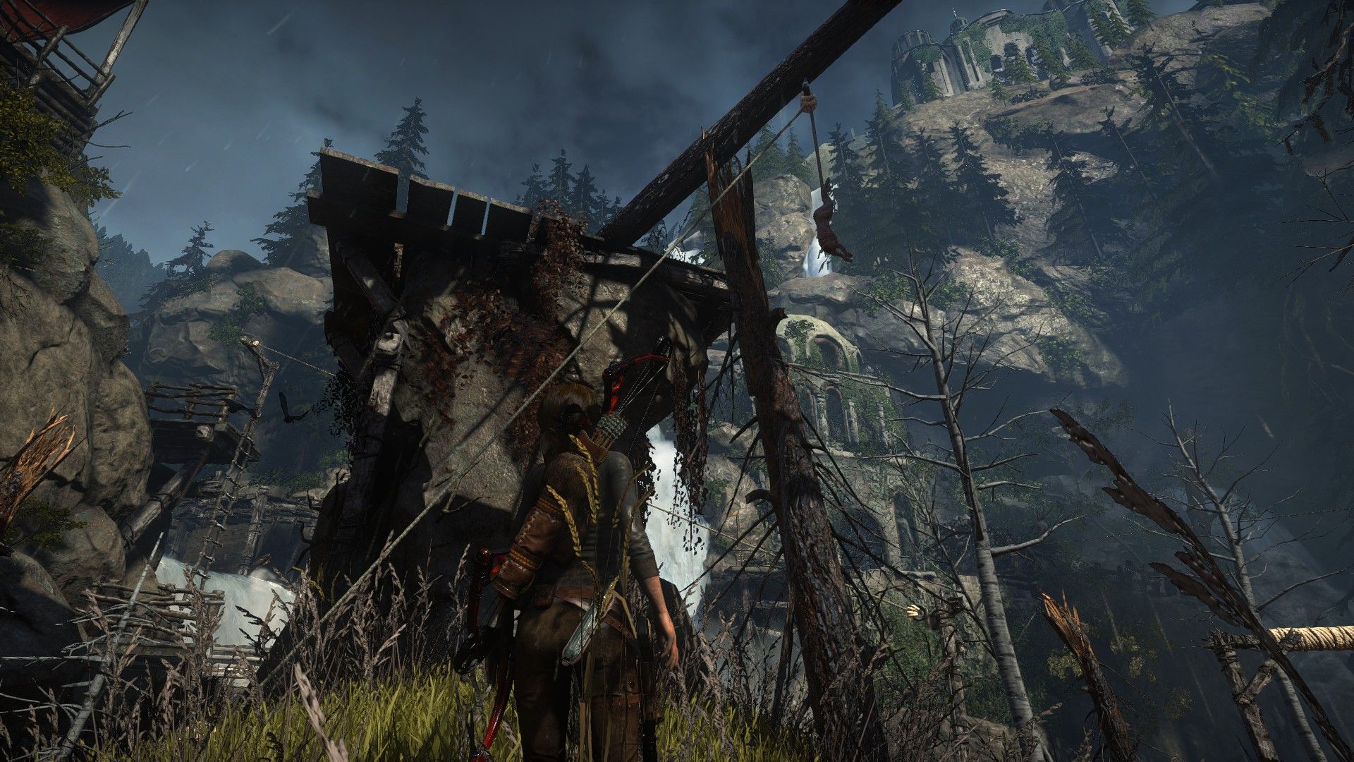 dive in rise of the tomb raider pc