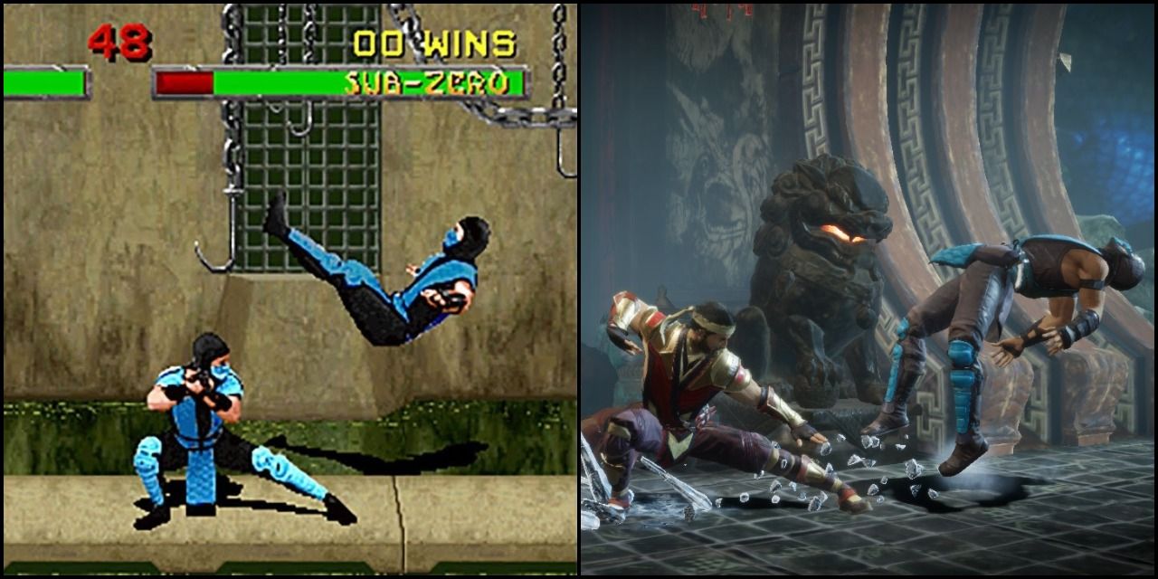 Mortal Kombat: All 7 Ice Weapons Sub-Zero Has Used (In Every Game)