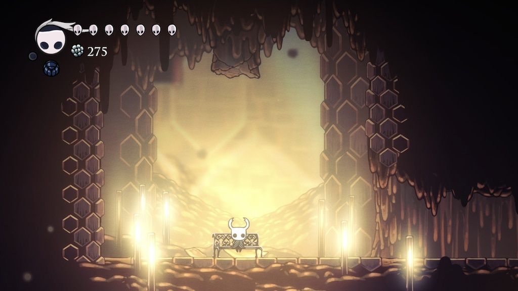 Карта улья hollow knight